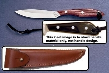 Grohmann #2 Trout & Bird Rosewood Stainless with Sheath - R2S